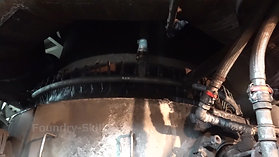 Water cooling of a cupola furnace