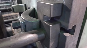 Clamping plate of a gravity die casting machine
