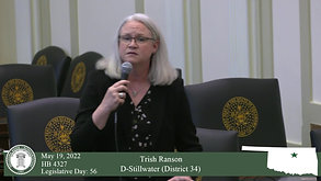 Rep. Trish Ranson Debates Against HB 4327- Restricting Abortion