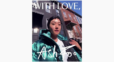 ASH FOO - ARITZIA WITH LOVE CAMPAIGN - SHOT REMOTELY VANCOUVER/NYC