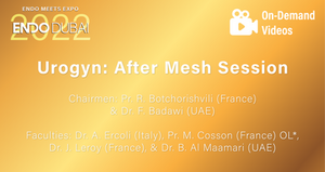 Urogyn: After  Mesh Session
