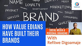 Social Media & Personal Branding - How Value edians Have Built Their Brands