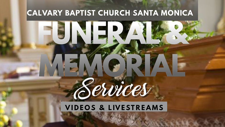 Funerals & Memorial Services