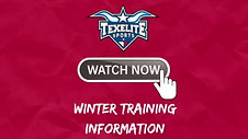 Winter Training Info