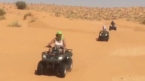 Excursion en Quad dans le désert a Douz