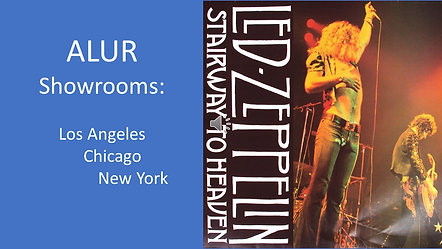 ALUR Showrooms - Led Zeppelin Stairway to ALUR (Heaven)