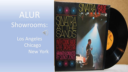 ALUR Showrooms - Sinatra - I've got ALUR under my skin