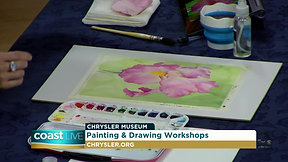Coast Live: Painting Demo for Chrysler Museum Part 2