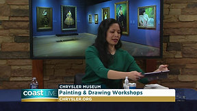 Coast Live: Painting Demo for Chrysler Museum Part 1