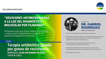 Taller 1_ “Decisiones antimicrobianas a la luz del diagnóstico molecular por FilmArray_