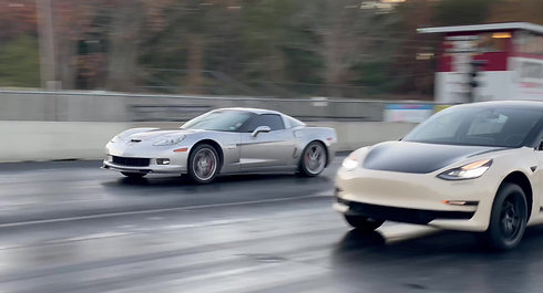  Tesla vs. Corvette