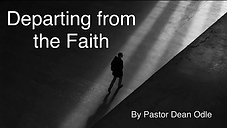 Departing from the Faith