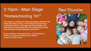 3_Homeschooling 101 Panel 20210918