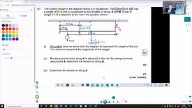 Tutorial with student - AS moments problem