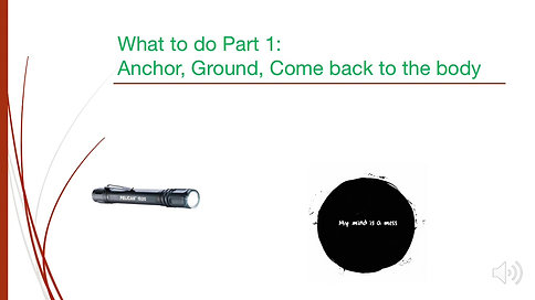 4 Anchor or ground in the body