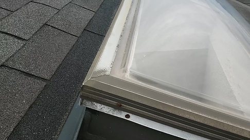 Old Dome Skylight Leaking