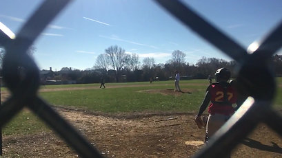 Moretti hits during Thanksgiving Weekend (2017) game!