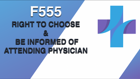 F555 Right to Choose Physician