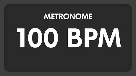 100 BPM   Metronome
