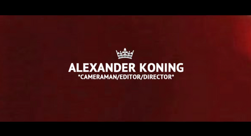 SHOWREEL 2014: Alexander Koning / Cameraman