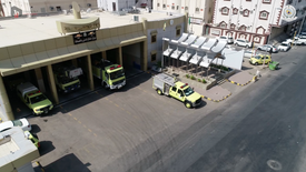 ادرة الدفاع المدني بمنطقة مكة المكرمة - فرضية حريق