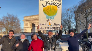 Le Convoi de la Liberté à Paris