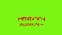 TS4 Meditation 
