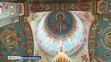 Завершились масштабные работы по росписи кафедрального собора Афанасия и Феодосия Череповецких