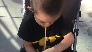 Kid Distracted By TheLemonadeBar's Delicious Frozen Lemonade