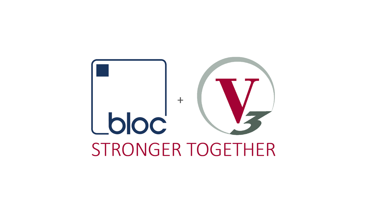 Bloc Design + V3 Joins Forces