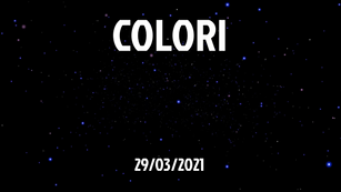 COLORI - 29/03/2021