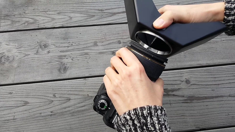 Kúla Deeper 3D lens for DSLR camera