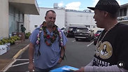 Josh Green confronted by Hawaii Free Speech News
