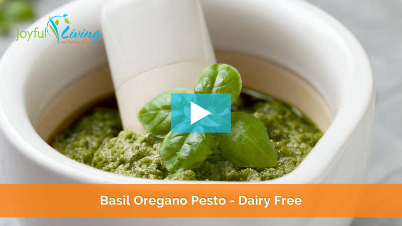 Basil Oregano Pesto - Dairy Free