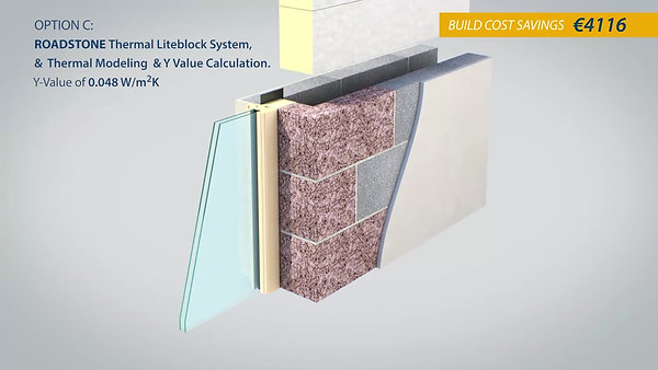 Roadstone Thermal Liteblock system case study HD