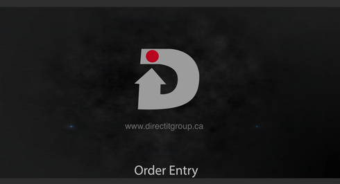 Order Entry in DirectX