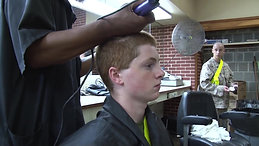 Marine Corps Boot Camp Initial Haircuts