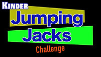 Kindergarten Jumping Jacks Challenge