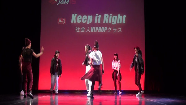 A-3 Keep It Right 社会人