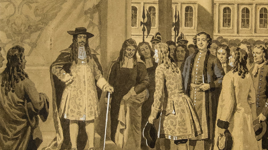 Пётр I в Вене в 1698 году (Государственный художественный музей Алтайского края)