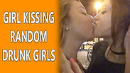 Porn Star Kisses REAL DRUNK GIRLS! Random Pick Ups!
