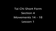 Tai Chi Section Four - Lesson 1
