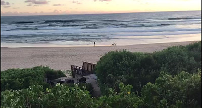 Sea Paradise guest house - Sunset on Wilderness Beach, South Africa