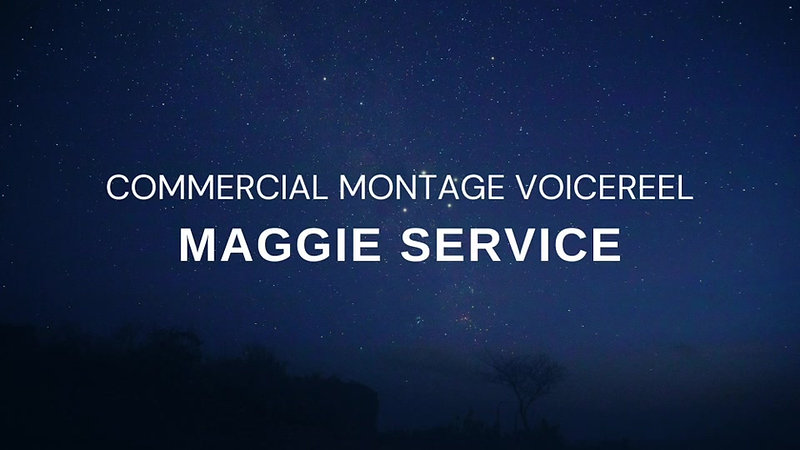Commercial Montage Voicereel