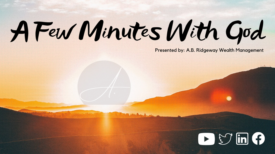A Few Minutes With God