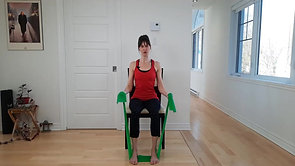 Pilates sur chaise avec élastique # 3 - 19:45