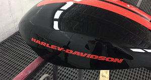 Покраска бака Harley-Davidson V-Rod