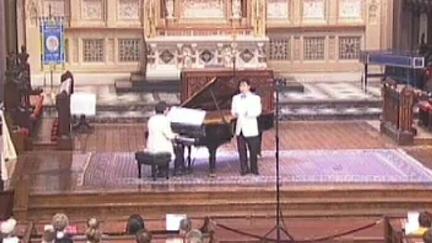Schumann Dichterliebe Trinity Church Wall Street; David Alpher, piano
