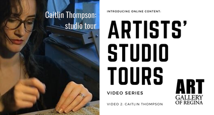 Caitlin Thompson: studio tour