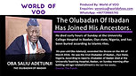 Olubadan Joins His Ancestors